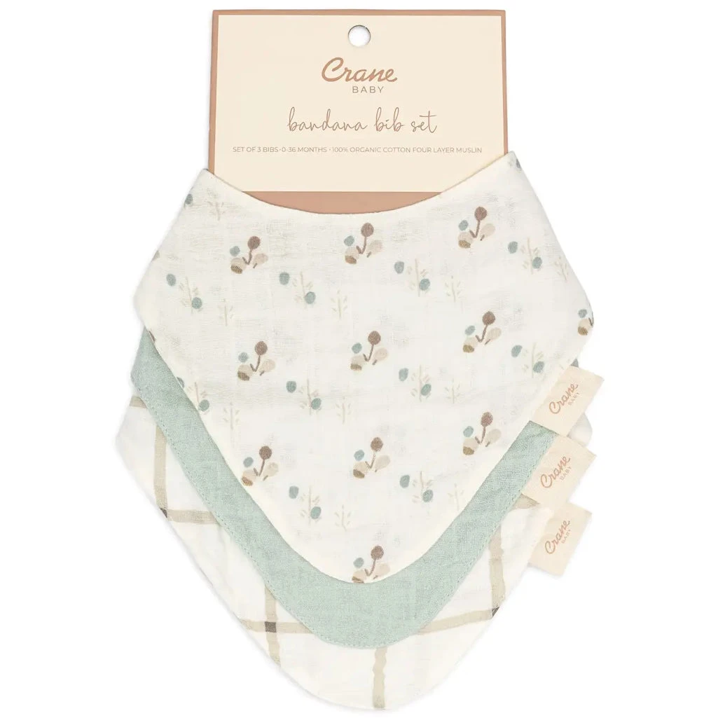 Poppy Organic Cotton Bib Set 5 Poppy Organic Cotton Bib Set - Image 5