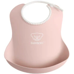 Babybjorn Soft Bib | Powder Pink