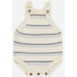 Tatum Romper | Blue Stripe