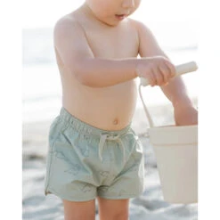 Swim Shorts -Tiny Baby Essentials Store qmae swim shorts 01