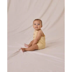 Oakley Romper -Tiny Baby Essentials Store qmae yellow summer romper 02