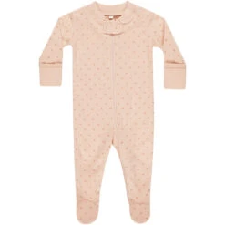 Zip Long Sleeve Sleeper Footie | Dotty
