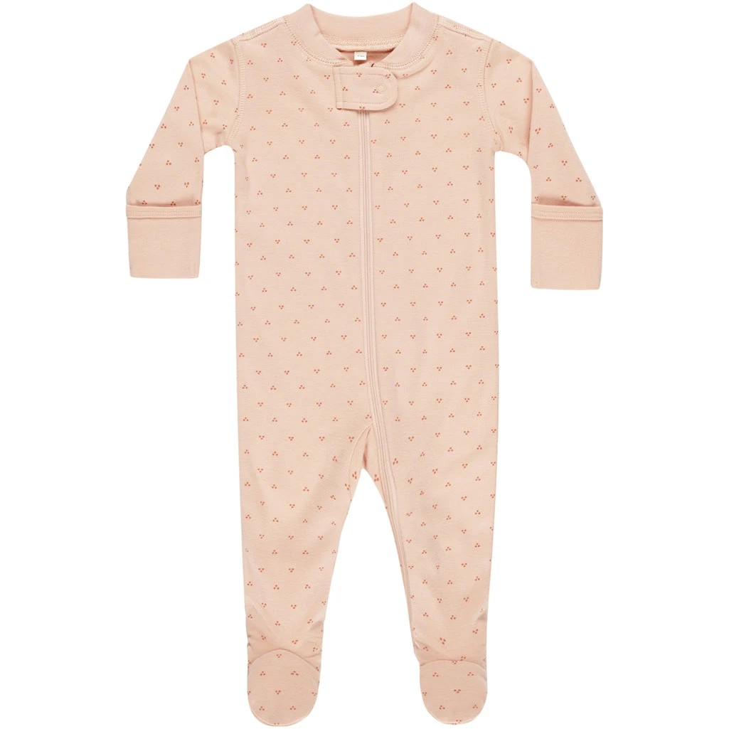 Zip Long Sleeve Sleeper Footie | Dotty 1 Zip Long Sleeve Sleeper Footie | Dotty