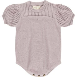 Pointelle Knit Romper