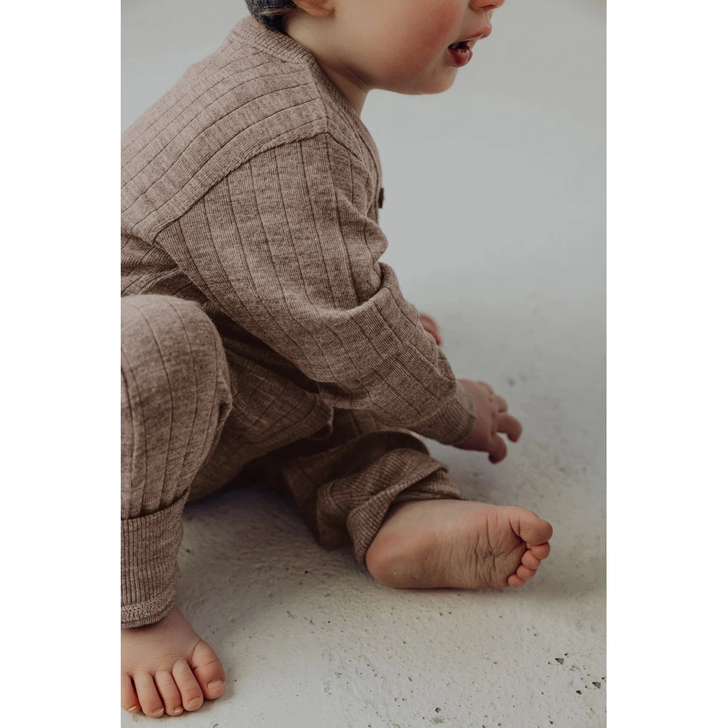 Wool Rib Playsuit 2 Wool Rib Playsuit - Image 2