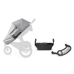 Uppababy Parent Console + Snack Tray + Sun & Bug Shield | RIDGE Accessories