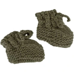 Classic Booties -Tiny Baby Essentials Store rifle green booties