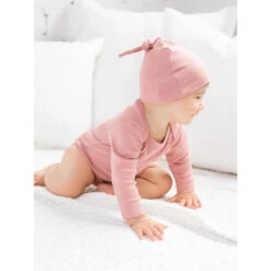 Knotted Hat 23 Knotted Hat -Tiny Baby Essentials Store rose knotted cap