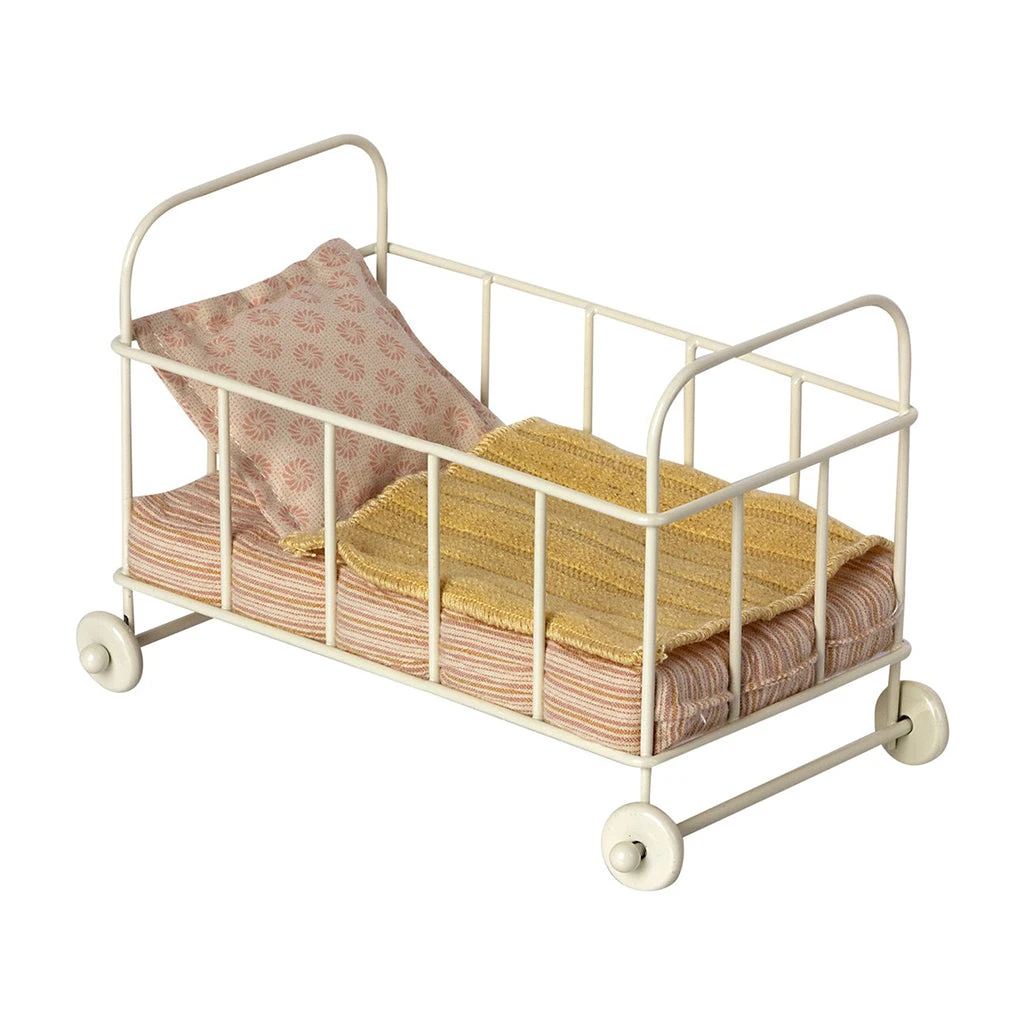 Maileg Micro Cot Bed 1 Maileg Micro Cot Bed