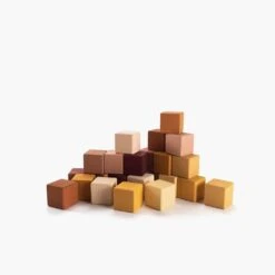 Wooden Block Set 15 Wooden Block Set -Tiny Baby Essentials Store sabo wooden block toys marsala