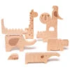 Petit Collage Safari Wooden Puzzle + Play Set