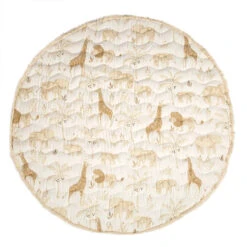 Ezra Woodland Quilted Playmat -Tiny Baby Essentials Store safri playmat