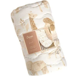 Ezra Woodland Quilted Playmat -Tiny Baby Essentials Store safri playmat5