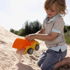 Haba Excavator Sand Play -Tiny Baby Essentials Store sandplay excavator lifestyle