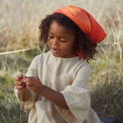 Mini Playsilk | Yellow -Tiny Baby Essentials Store sarahs silks mini playsilks fire