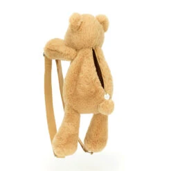 JELLYCAT Stuffed Animal Backpack -Tiny Baby Essentials Store smudge bear backpack2