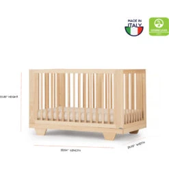 Spirit 8-in-1 Convertible Crib -Tiny Baby Essentials Store soho crib natural2 d90d0631 efe7 4b1f b2e9 807acf636fd1