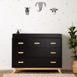 Soho 2.0 5-Drawer Dresser -Tiny Baby Essentials Store soho dresser blk ntrl7