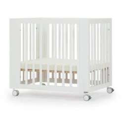 Spirit 8-in-1 Convertible Crib -Tiny Baby Essentials Store spirit crib wht cradle med
