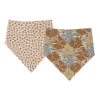Scarf Bib Set | Spots, Floral Safari