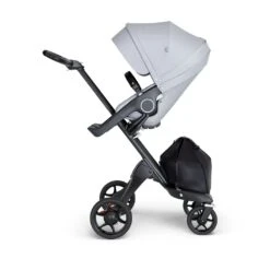Stokke Xplory V6 Stroller Chassis With Leatherette Handle