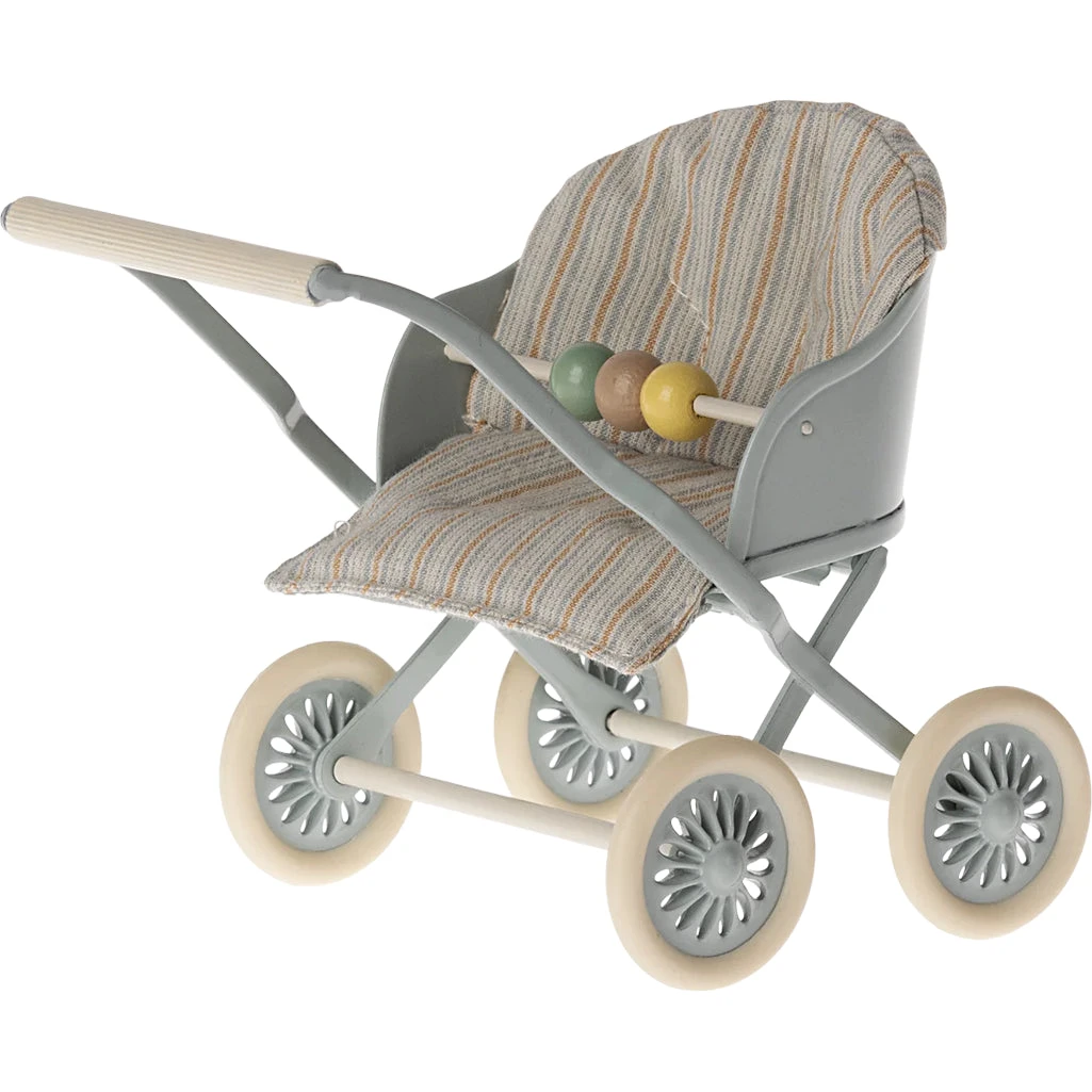 Maileg Baby Mouse Stroller 5 Maileg Baby Mouse Stroller - Image 5