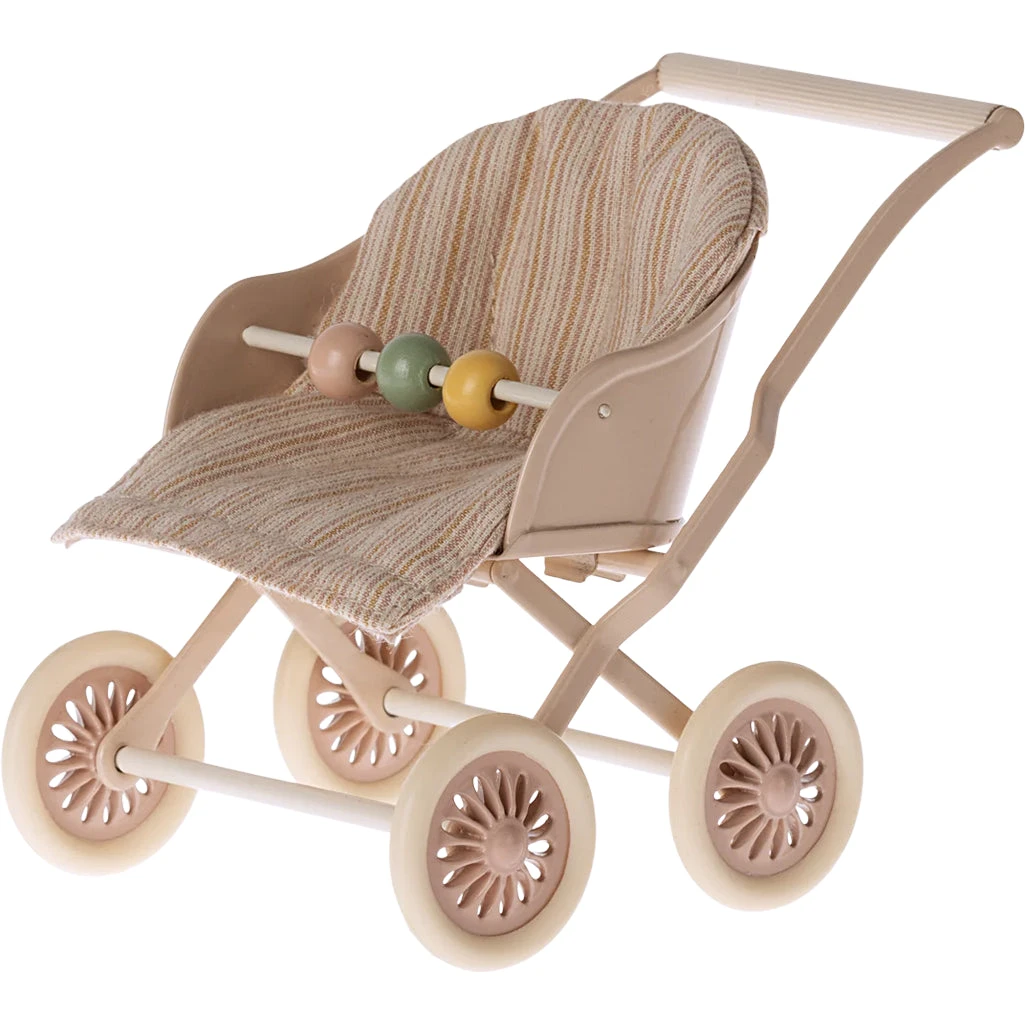 Maileg Baby Mouse Stroller 6 Maileg Baby Mouse Stroller - Image 6
