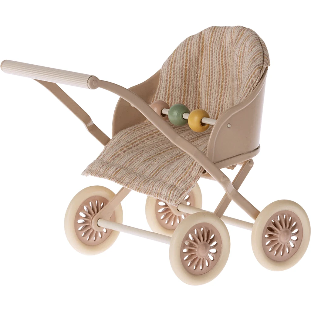 Maileg Baby Mouse Stroller 1 Maileg Baby Mouse Stroller
