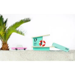 Santa Monica Tower -Tiny Baby Essentials Store teal beach lifestyle