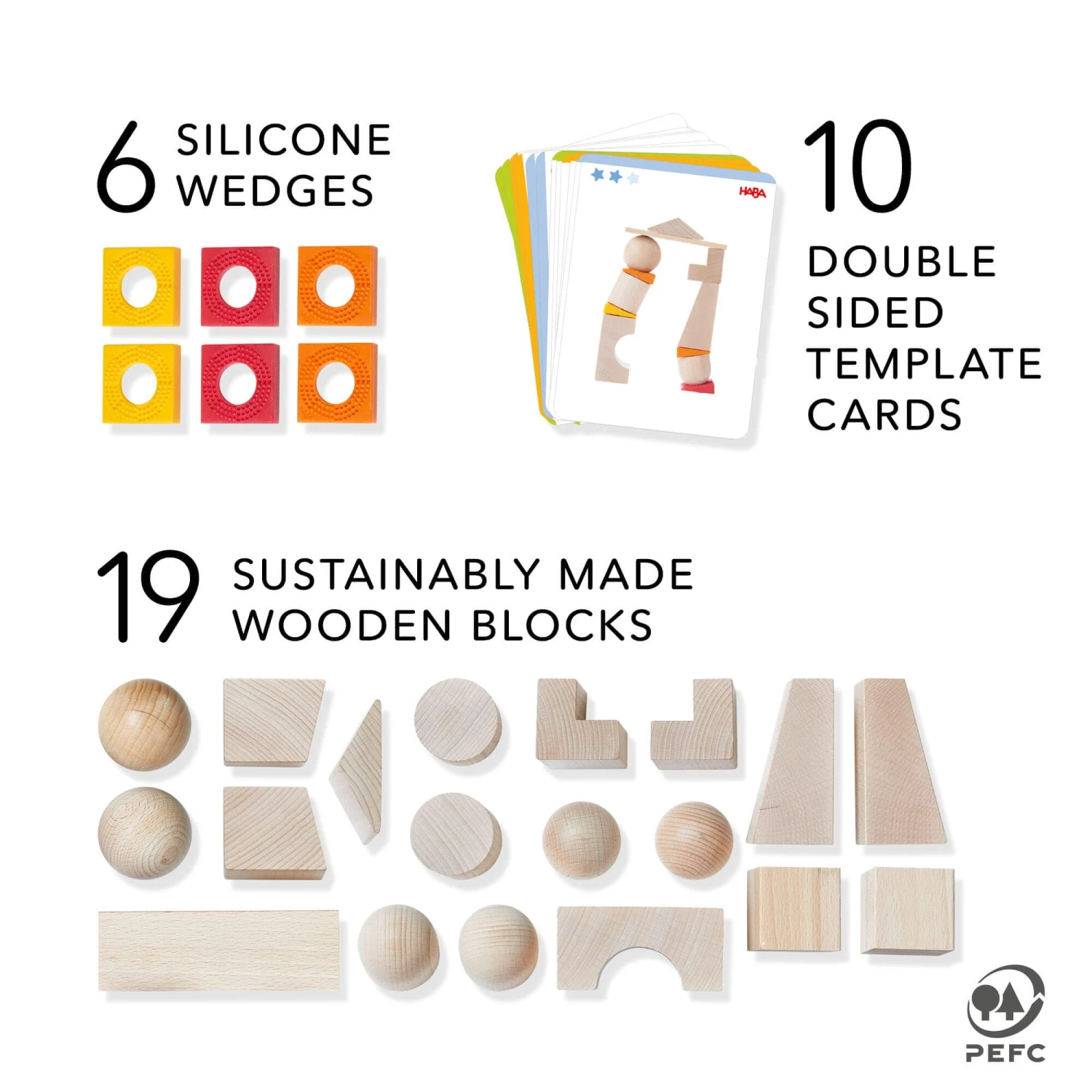 Teetering Towers Wooden Blocks 3 Teetering Towers Wooden Blocks - Image 3