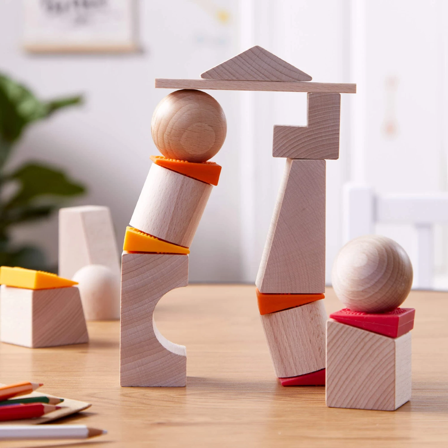 Teetering Towers Wooden Blocks 2 Teetering Towers Wooden Blocks - Image 2