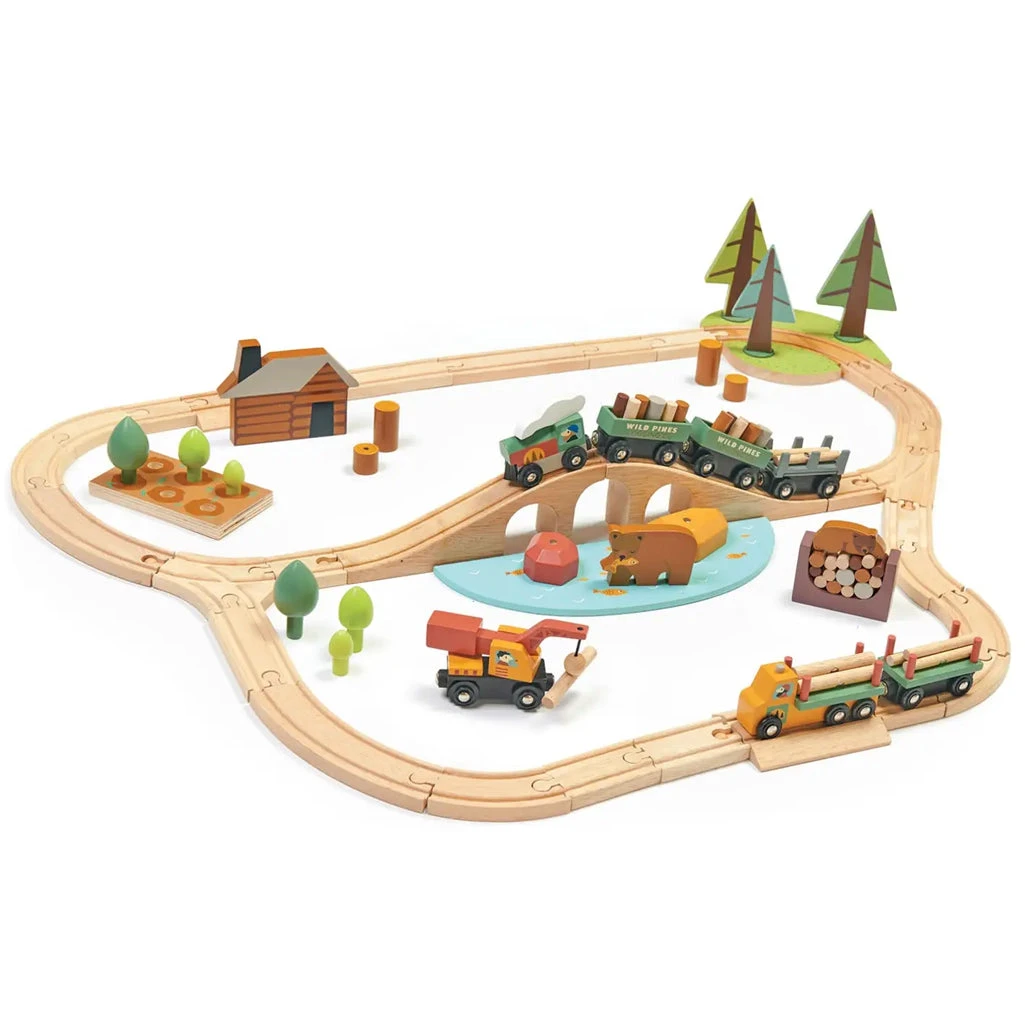 Tender Leaf Toys Wild Pines Train Set 2 Tender Leaf Toys Wild Pines Train Set - Image 2