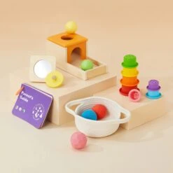 Montessori Toys Set For Newborns (6-9 Month) 14 Montessori Toys Set For Newborns (6-9 Month) -Tiny Baby Essentials Store tiny land r montessori toys set for newborns 6 9 month tiny land 1 a9066791 8b7b 4e4c 9183 723f0cdfc0e8