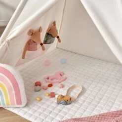 Teepee For Kids With Mat 10 Teepee For Kids With Mat -Tiny Baby Essentials Store tiny land r teepee for kids with mat tiny land 5 47a909ac 91c6 4382 b8f1 8f6ab67d461e
