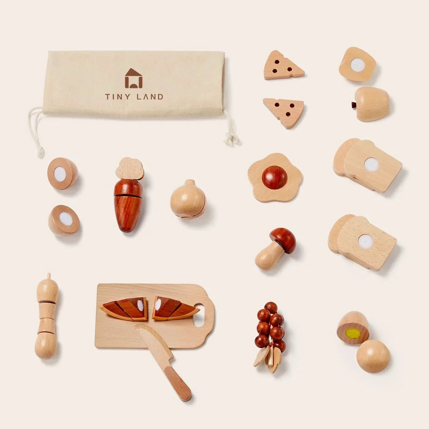 Wooden Cut And Play Food Toys 3 Wooden Cut And Play Food Toys - Image 3