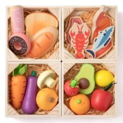Wooden Play Food For Kitchen With NO Rack -Tiny Baby Essentials Store tiny land r wooden play food for kitchen with no rack tiny land 4 d9cd1018 73fe 4a6e adcf e201a1a0da3f
