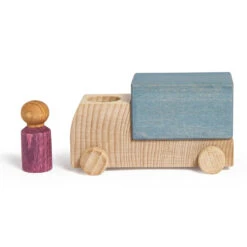 Truck And Driver -Tiny Baby Essentials Store truck grey2