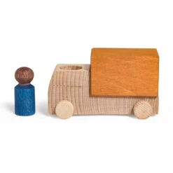 Truck And Driver -Tiny Baby Essentials Store truck ochre2