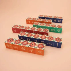 Korean Wooden Blocks -Tiny Baby Essentials Store uncle goose korean blocks lifestyle 2