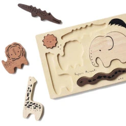 Wooden Tray Puzzle 13 Wooden Tray Puzzle -Tiny Baby Essentials Store wee gallery toddler wooden tray puzzle safari 2 1512x 233a3177 4f13 4688 a8dd 71722fb52403