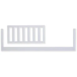 Toddler Bed Conversion Kit -Tiny Baby Essentials Store white
