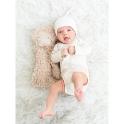 Knotted Hat 24 Knotted Hat -Tiny Baby Essentials Store white knotted cap