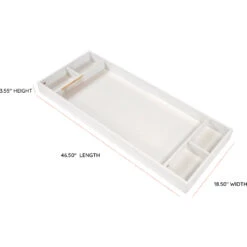 48" Painted Changing Tray 11 48" Painted Changing Tray -Tiny Baby Essentials Store white2 18621db8 19e3 48dd abe6 61f2a68d08c4