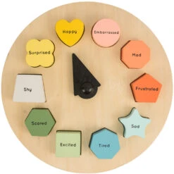 Shapes Of Emotions 8 Shapes Of Emotions -Tiny Baby Essentials Store wonder wise emotions wooden toy 03