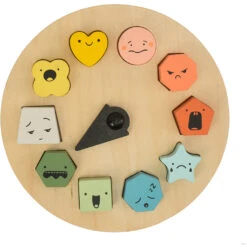 Shapes Of Emotions 9 Shapes Of Emotions -Tiny Baby Essentials Store wonder wise emotions wooden toy 04