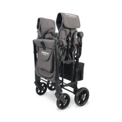 W2 Stroller Wagon | Elite -Tiny Baby Essentials Store wonderfold charcoal gray elite w2 wagon