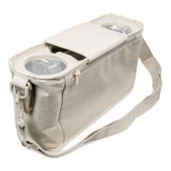 Parent Console 30 Parent Console -Tiny Baby Essentials Store wonderfold wagon beige parent console with 2 cup holders