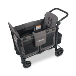 W2 Stroller Wagon | Elite -Tiny Baby Essentials Store wonderfold wagon charcoal gray w2 elite