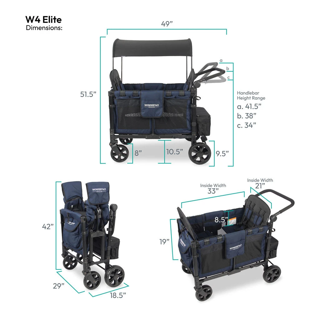 W4 Stroller Wagon Elite 20 W4 Stroller Wagon Elite - Image 20