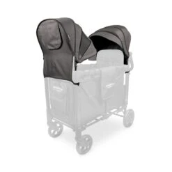 Retractable Stroller Canopy -Tiny Baby Essentials Store wonderfold wagon retractable stroller canopy w2